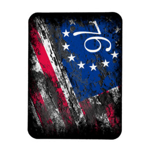 Betsy Ross Flag 1776 Patriotic 4. Juli Magnet