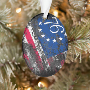 Betsy Ross Flag 1776 Patriotic 4. Juli Ornament