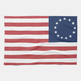 Betsy Ross Flag Design Küche/Bar Handtücher