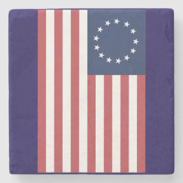 Betsy Ross Flag Design Stone Untersetzer