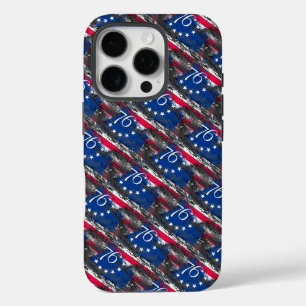 Betsy Ross Flagge 1776 Patriotischer 4. Juli iPhone 16 Pro Hülle
