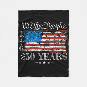 Betsy Ross Flagge 1776 Wir sind das Volk 250 Jahre Fleecedecke