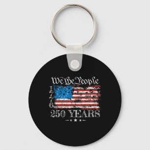 Betsy Ross Flagge 1776 Wir sind das Volk 250 Jahre Schlüsselanhänger