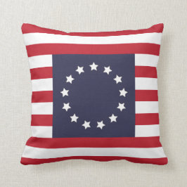 Betsy Ross Flagge-inspiriert Kissen