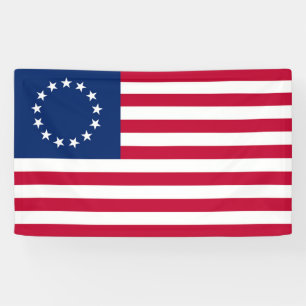 Betsy-Ross-Flagge - Vintage amerikanische Flagge Banner