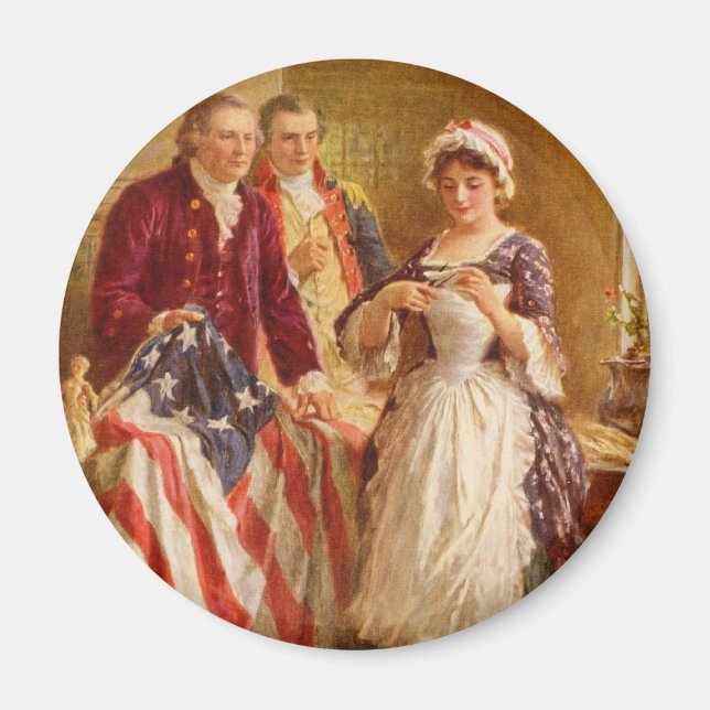 Betsy Ross Magnet (Vorne)