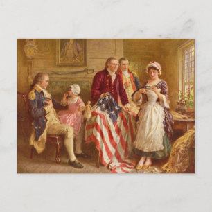 Betsy Ross Postcard Postkarte