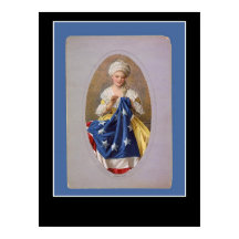 Betsy Ross und der Flaggenposter