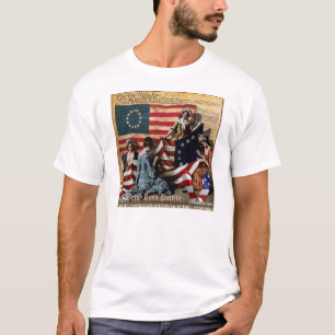 Betsy Rosshersteller 1776 der 1. US-Flagge T-Shirt