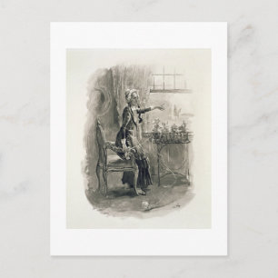 Betsy Trotwood, von "Charles Dickens: A Gossi Postkarte