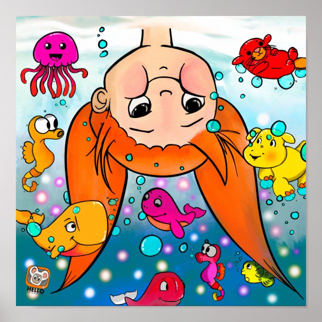 Betsy's World Print, Value Poster Paper (Matte) (Vorne)