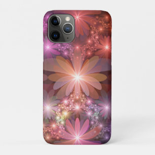 Bett aus Blumen Bunt Glänzende Abstrakte Fraktal K Case-Mate iPhone Hülle