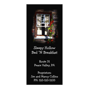 BETT-U. FRÜHSTÜCKS-GESTELL-KARTEN: ORIGINALVORLAGE WERBEKARTE