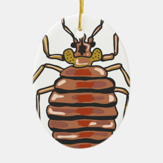 Bett-Wanzen-Skizze Keramik Ornament