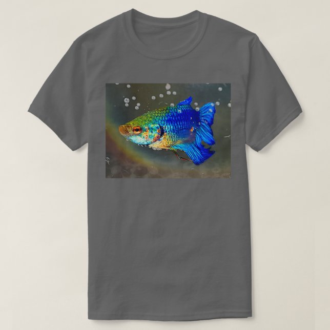 Betta Fisch 12 T-Shirt (Design vorne)