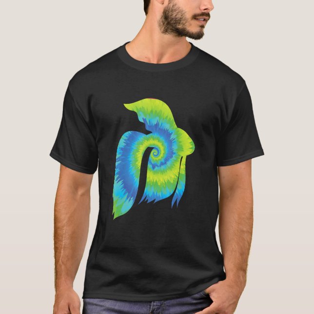 Betta-Fisch-Aquarium T-Shirt (Vorderseite)