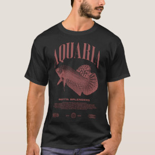 Betta-Fisch-Halter Moderne Streetwear T-Shirt