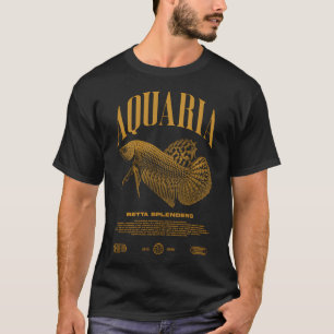 Betta-Fisch-Halter Moderne Streetwear T-Shirt