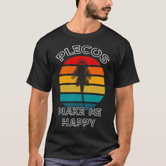 Betta Fisch Moderner Text Siamesischer Kampffisch T-Shirt (Vorderseite)