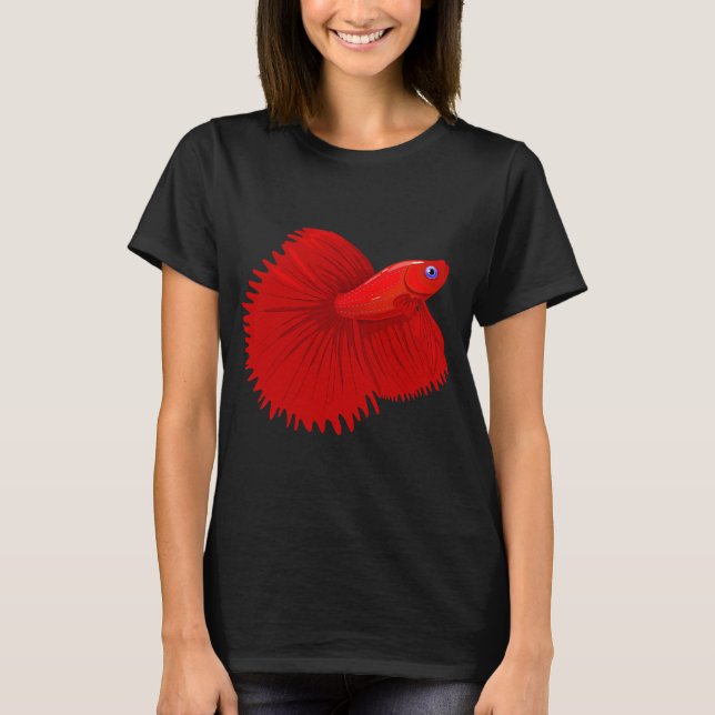 Betta-Fisch, Siamesischer Kampffisch Liebhaber Tee (Vorderseite)