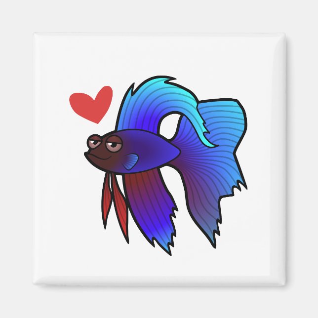Betta Fisch / Siamische Liebe zur Bekämpfung von F Magnet (Vorne)