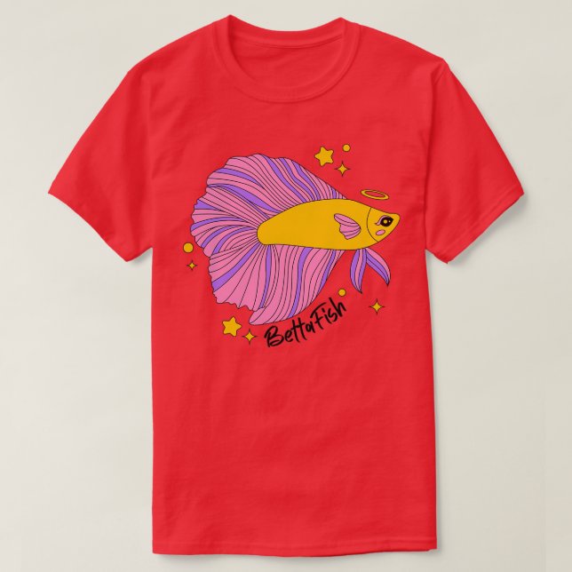 Betta Fish 1 3 T-Shirt (Design vorne)