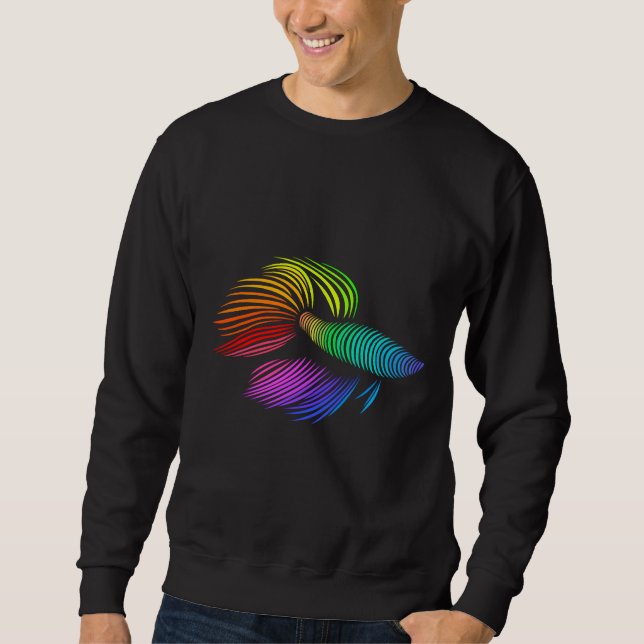 Betta Fish 531 Sweatshirt (Vorderseite)
