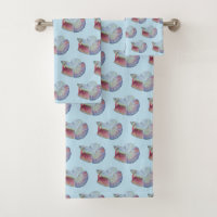 Betta Fish Bath Handtuch Set