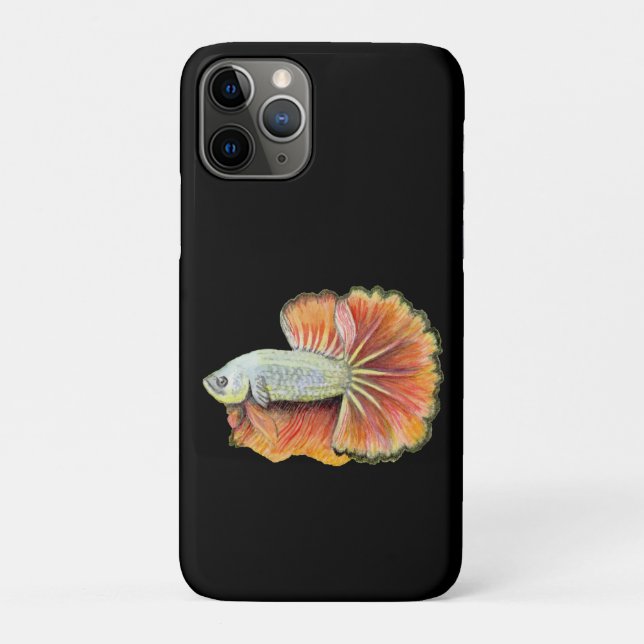 Betta Fish Case-Mate iPhone Case (Rückseite)