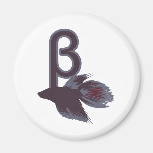 Betta Fish Funny Design Magnet
