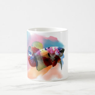 Betta Fish Galaxy Kaffeetasse