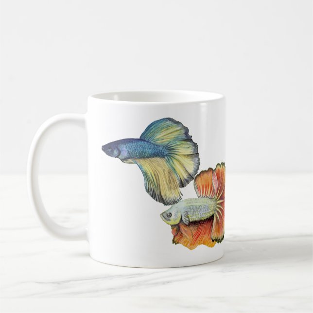 Betta Fish Kaffeetasse (Links)