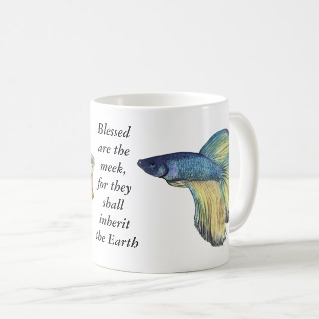 Betta Fish Kaffeetasse (VorderseiteRechts)