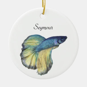 Betta Fish Keramik Ornament