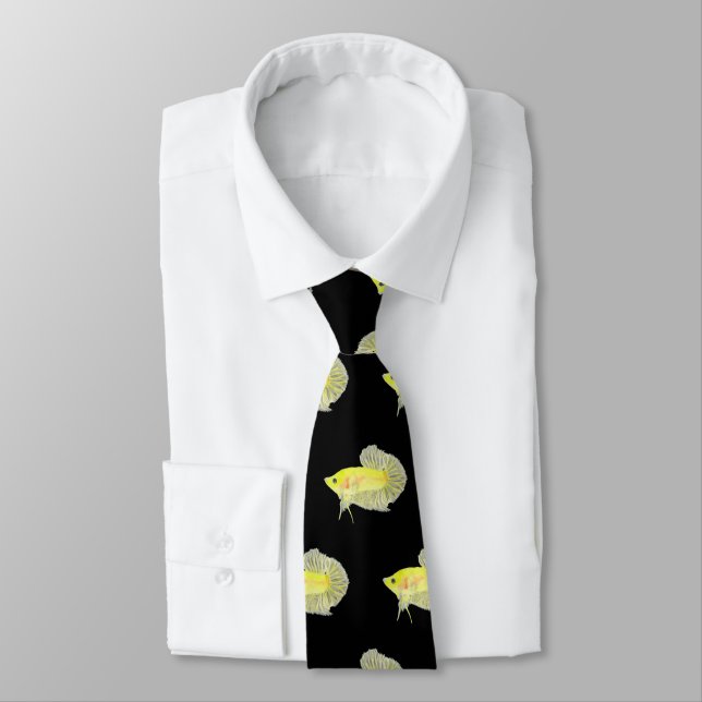 Betta Fish Neck Tie Krawatte (Gebunden)