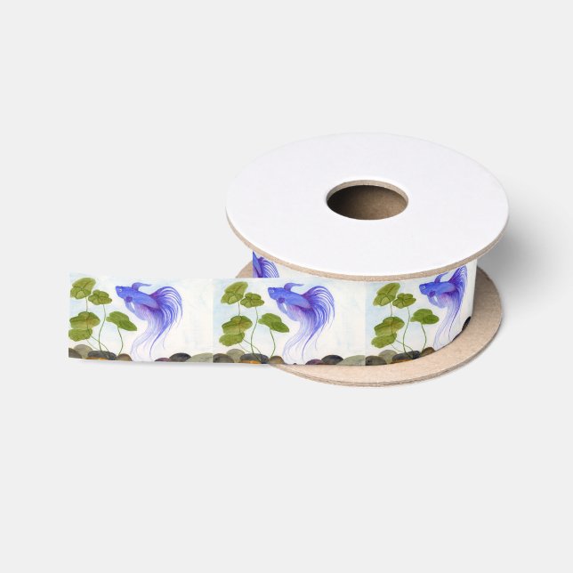 Betta Fish Satinband (Spule)