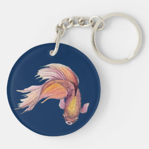Betta Fish Schlüsselanhänger