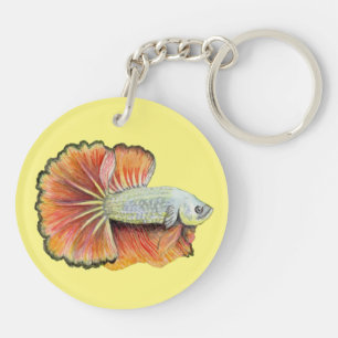 Betta Fish Schlüsselanhänger