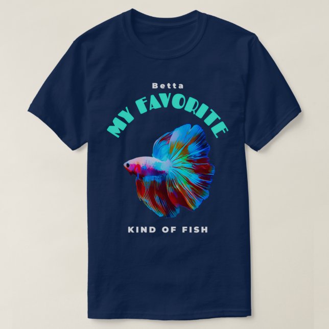 Betta Fish Shirt 1 (Design vorne)