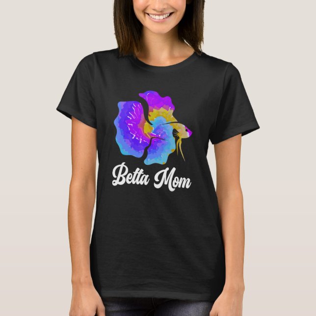Betta Mama Betta Mama Aquarium T-Shirt (Vorderseite)