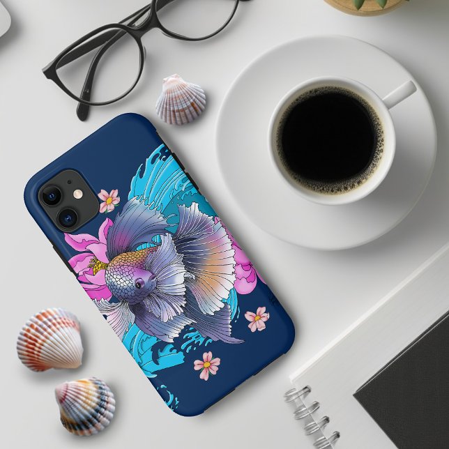 Betta Siamese Fighting Fish Case-Mate iPhone Hülle (Von Creator hochgeladen)