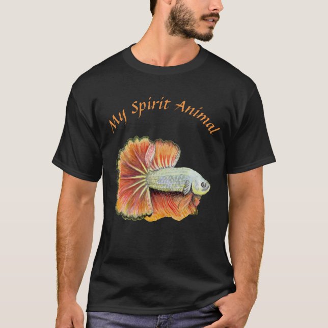 Betta Spirit Animal T - Shirt (Vorderseite)