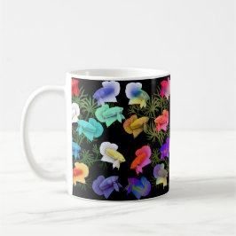 Betta Splendens Aquarium Keramik Tasse
