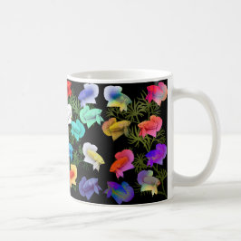 Betta Splendens Aquarium Keramik Tasse