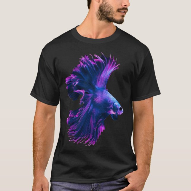 Betta Splendens Bettas Siamese Fighting Fish T-Shirt (Vorderseite)
