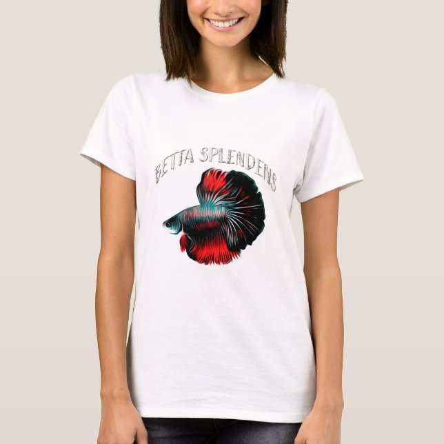 Betta splendens T-Shirt (Vorderseite)