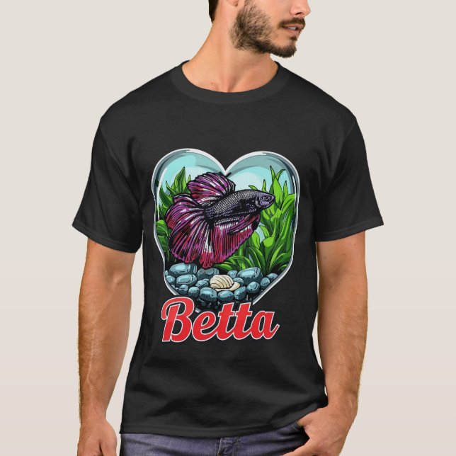 Betta-Squad — elegant, wild, unaufhaltsam. T-Shirt (Vorderseite)