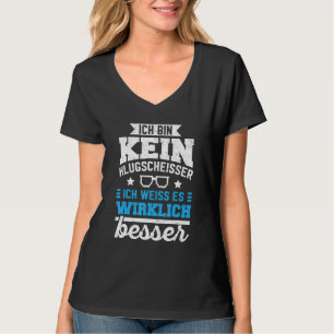 Better Knowledge Ich bin kein Klugscheisser [Germ T-Shirt