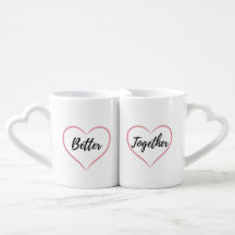 Better Together Couple Mugs 