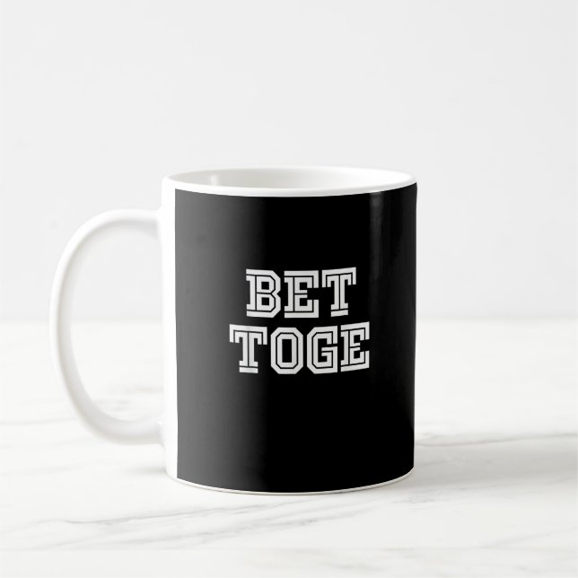 Better Together Matching Couples Minimal Design  Kaffeetasse (Links)